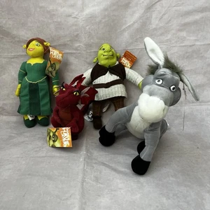 SHREK 2 Elizabeth Dragoness Donkey Shrek Fiona Soft Plush Dragon With Tags 2004 - Picture 1 of 8