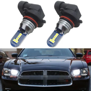 Bombilla de luz diurna LED 9005 6000K blanca 2 piezas para Dodge Charger 2011-2014 - Imagen 1 de 8