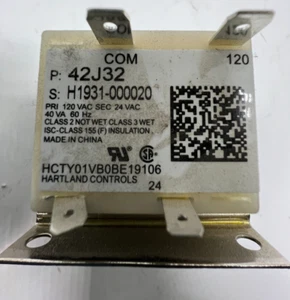 Lennox Hartland Controls Transformer 42J32 120v Primary 24v Secondary - Picture 1 of 11