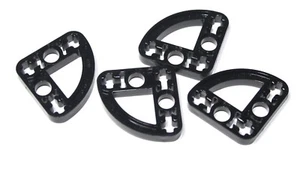 4x LEGO® Technic 32249 brazo elevador 3x3 delgado ángulo en forma de L con arco NUEVO negro - Imagen 1 de 1