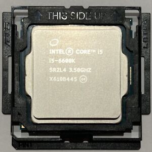 Intel Core i5 6600K, 3.50 GHz Quad-core Skylake CPU, Socket LGA 1151, 6 MB Cache