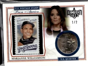 Moneda Decisión 2022 Piezas de América Lámina Roja Marianne Williamson Serie #1/2 - Imagen 1 de 2