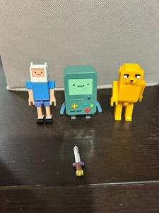 Adventure Time Collectors Pixel Pack Action Figure Finn Jake BMO Incomplete Read - Picture 1 of 14