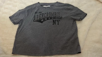 Abercrombie Kids Cropped girl's Top Grey 11/12 - Image 1 of 3