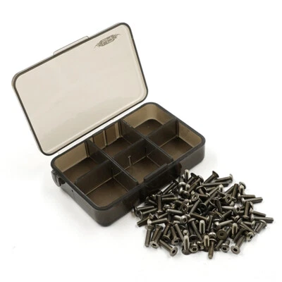 Yeah Racing TSAS-0007 Titanium Screw Assorted Set w/Box for Kyosho Optima MID - Image 1 of 2