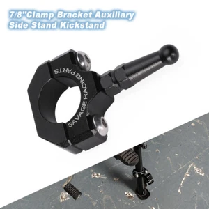 Soporte de abrazadera de 7/8" soporte lateral auxiliar soporte para Honda XR125L/150L/190L/250L - Imagen 1 de 24