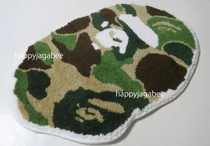 ALFOMBRA DE CABEZA DE MONO DE BAÑO ABC CAMUFLAJE ALFOMBRA VERDE NUEVA 1H30182032 - Imagen 1 de 5