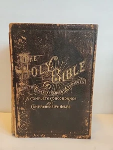 Wilmores neue analytische Referenzbibel 1895 BÄCKER/KLAUSEL MIT Bürgerkriegsentladung - Bild 1 von 14