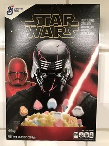 2019 STAR WARS "THE RISE OF SKYWALKER" KYLO REN LIMITED EDITION CEREAL BOX GM - Picture 1 of 6