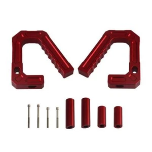 Aluminum Front Grab Handles for 2007-2018 Jeep Wrangler JK Grab Bar Red - Picture 1 of 10