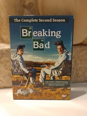Breaking Bad: Season 2  - Bryan Cranston, Aaron Paul, AMC, DVD Box Set 4 Discs - Image 1 of 4