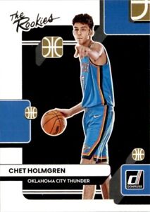 2022-23 Donruss The Rookies Chet Holmgren Rookie Oklahoma City Thunder #2