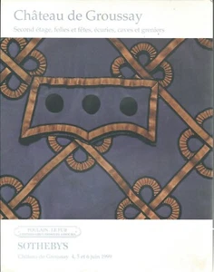 SOTHEBY’S EUROPEAN ART CHATEAU de GROUSSAY Vol III Serebriakoff Auction Catalog - Imagen 1 de 1