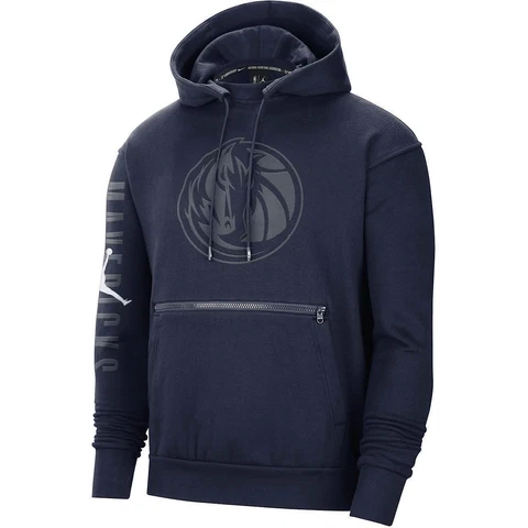 Dallas Mavericks Jordan Brand Statement Courtside Hoodie Sweatshirt Men's 2XL Cover