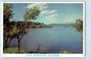 Lake Tenkiller Oklahoma OK Postcard Tahlequah Cookson Hills Muskogee c1960's - Picture 1 of 2