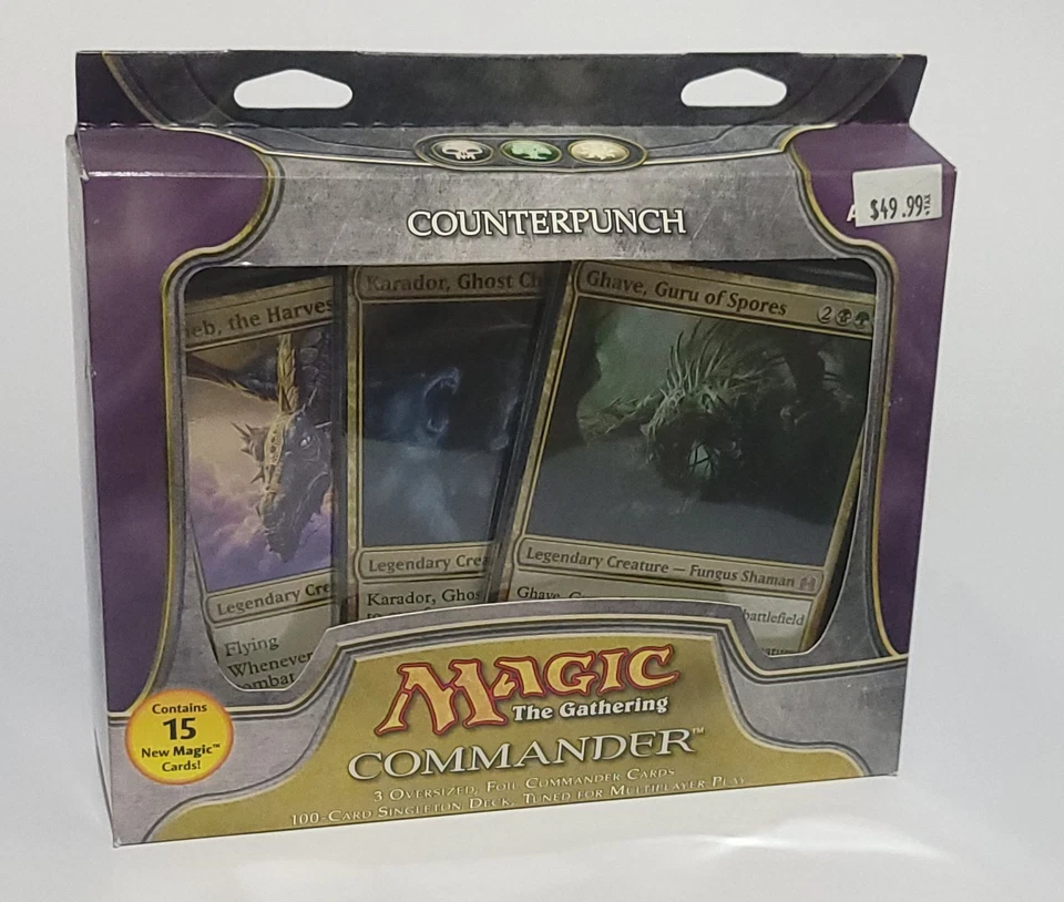 MTG Magic the Gathering - Sealed - English Commander 2011 Counterpunch - Image 1 of 2