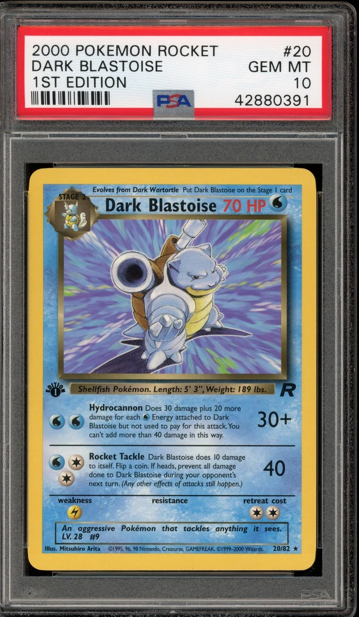 Pokémon TCG Team Rocket Rare Collectible Individual Card Games in