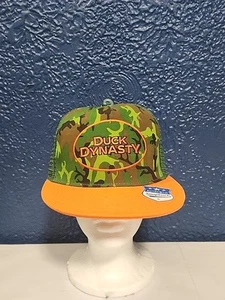 Duck Dynasty A&E Mesh Trucker Snapback Trucker Hat Cap Camouflage Camo NWT - Picture 1 of 8