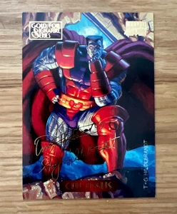1994 Fleer Marvel Masterpieces Signature Card #24 COLOSSUS - Mint Original Card! - Picture 1 of 2