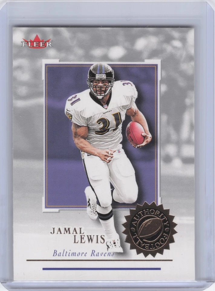 2001 Fleer Authority #19 Jamal Lewis - Image 1 of 2