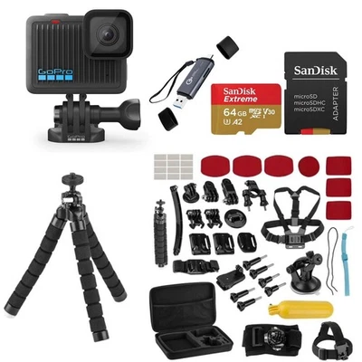 GoPro Hero - Compact Waterproof Action Camera with 4K Ultra HD Video, 12MP Photo - Image 1 of 4