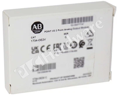 ALLEN-BRADLEY / ROCKWELL AUTOMATION Surplus Open Allen Bradley 1734-OE2V Ser C POINT I/O 2-Ch Analog Voltage Output