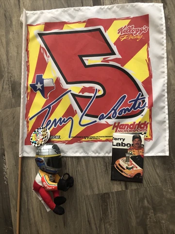 Terry Labonte 1999 NASCAR  Racing Flag , Silly Slammer , Light Switch Cover Cover