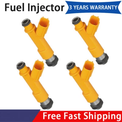4 piezas inyectores de combustible para Toyota Camry 2003-2011 2010-2012 Lexus HS250H 2,4 L L L4 Foto 1 de 4