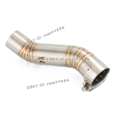 Tubo de escape de enlace medio 51 mm acero para Honda CBR500R CBR400R CB500F 2017-2025 Foto 1 de 4