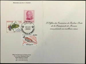 Monaco #2234 #1673A #2181 Cover OETP Euro Transition Souvenir - Picture 1 of 2