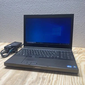 Dell Precision M4600 Win 10 Pro 500GB SSD 16GB RAM i7 2820QM 2.3 GHz No Cam - Picture 1 of 9