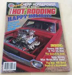 Dec 1987 Popular Hot Rodding Magazine Expose Cheap Horsepower Does It Exist ? - Picture 1 of 1