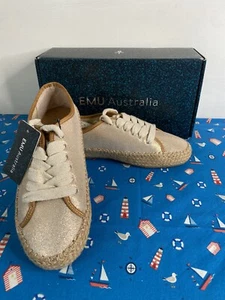 EMU Australia Agonis Metallic Rose Gold Pumps Womens Size 6 New - Picture 1 of 9