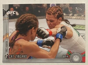 2015 CAT ZINGANO TOPPS UFC CHRONICLES CARD #186 - Picture 1 of 2