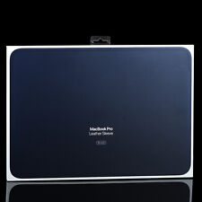 Apple Leather Sleeve Pouch Case Cover For 16-inch MacBook Pro 16 - Midnight Blue