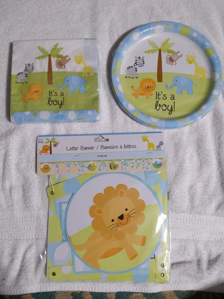It's A Boy Baby Shower Party Set  - Image 1 of 3