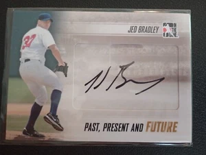 2013 In The Game Jed Bradley AUTOGRAPH Braves - Picture 1 of 2