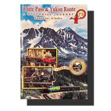 🏔️1988 White Pass Yukon Route Pictorial Journey Skagway Alaska Vtg Travel Book