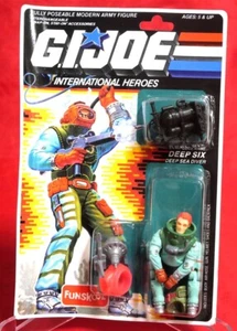 GI Joe International Heroes Action Figure FUNSKOOL DEEP SIX MOC Russian - Picture 1 of 2