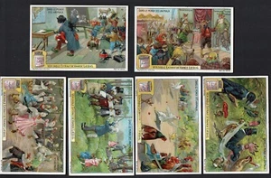 Juego de tarjetas comerciales publicitarias Liebig cromos aves pollos patos animales etc #309 - Imagen 1 de 2