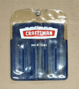 Vintage Craftsman Crown Logo 9-4285 Locher Set - nur Tasche/Halter - Bild 1 von 2