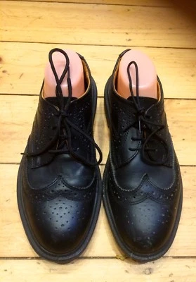 2 PAIRS BLACK BROWN SHOES OLIVER FLORSHEIM STEEL TOE CAP OXFORD SMART SIZE 8 VGC - image 1 of 4