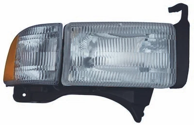 Conjunto de faros Depo para Dodge 333-1104R-CSU Foto 1 de 4