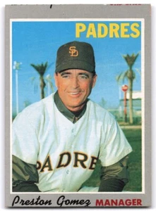 1970 Topps Preston Gomez San Diego Padres #513 - Imagen 1 de 2