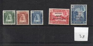 Adén (38) George V1 1942/46 - selección definitiva etc - como nuevo - SG Cat £2 - Imagen 1 de 1