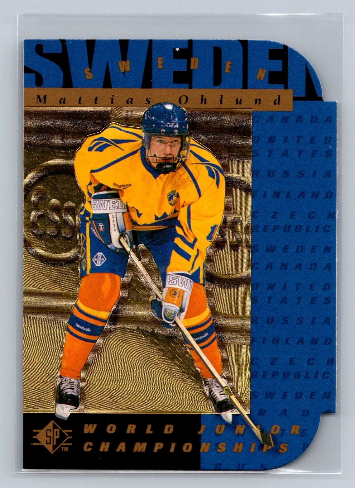 1994-95 Upper Deck SP - Mattias Ohlund - World Junior Championships - #172