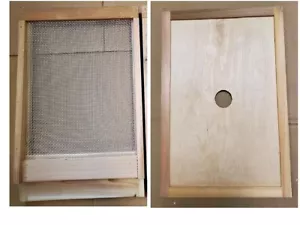 1 tavola inferiore schermata alveare apice cedro e 1 copertura interna - Cornice lunga 8 - Foto 1 di 4