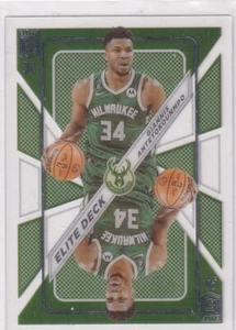 2023-24 Panini Donruss Elite NBA No. 9 Giannis Antetokounmpo Elite Deck Acetate - Bild 1 von 2