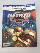 Metroid Prime Hunters Official Players Guide Nintendo DS w/Map