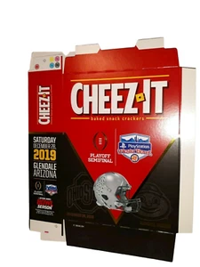 Cheez It Box 2019 Playstation Fiesta Bowl Playoff semifinal Ohio State Arizona - Imagen 1 de 5